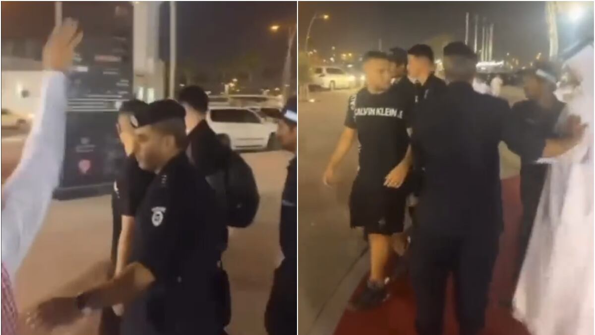 James Rodríguez fue increpado por hinchas y la policía debió custodiarlo