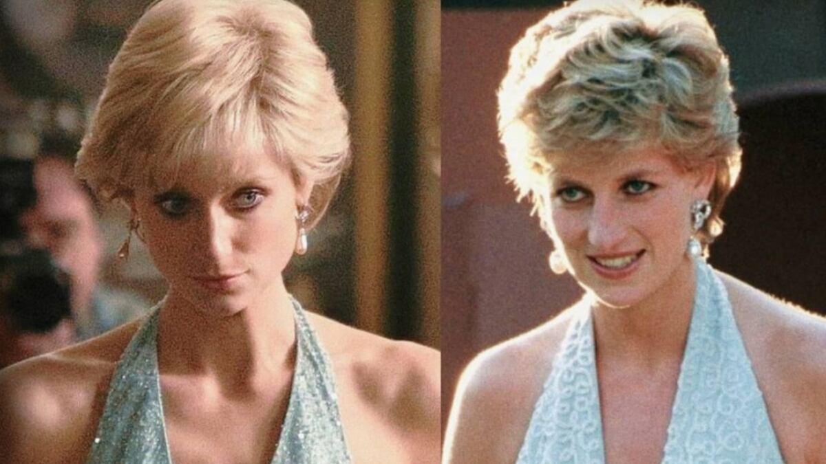 Elizabeth Debicki como la princesa Diana