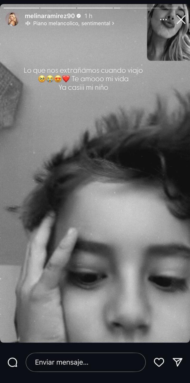 Melina Ramírez, Yo me llamo y su hijo Salvador