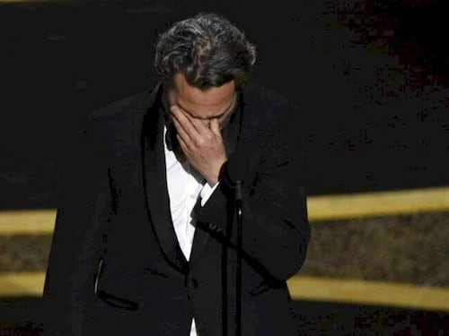 Potente discurso de Joaquin Phoenix en los Óscar sobre la desigualdad