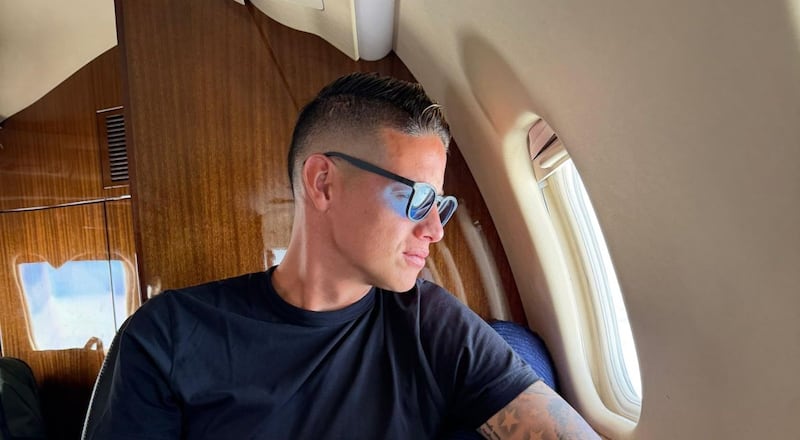 James Rodríguez despejó las dudas sobre su nuevo destino