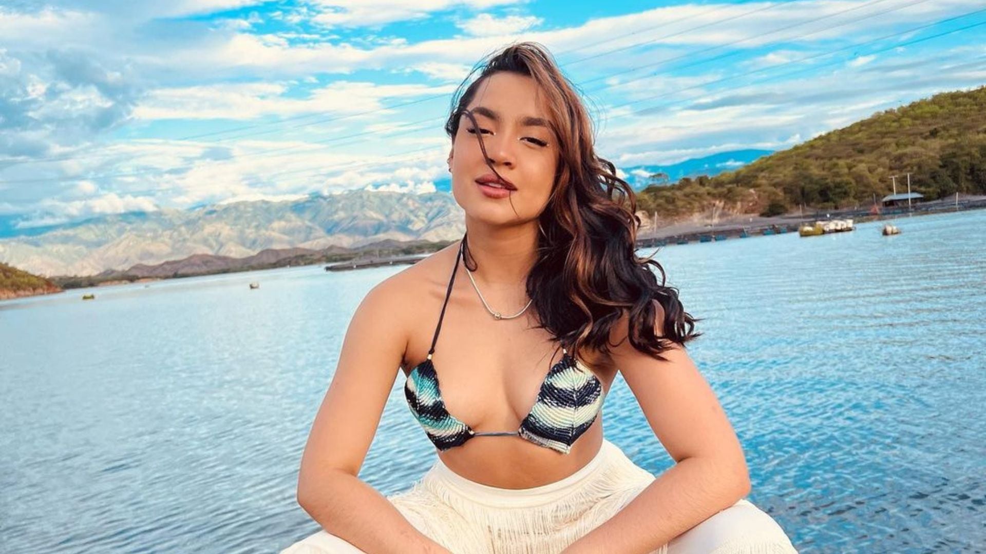 A Salomé Camargo le llegó el periodo en plena transmisión en vivo y dio reflexión al respecto.