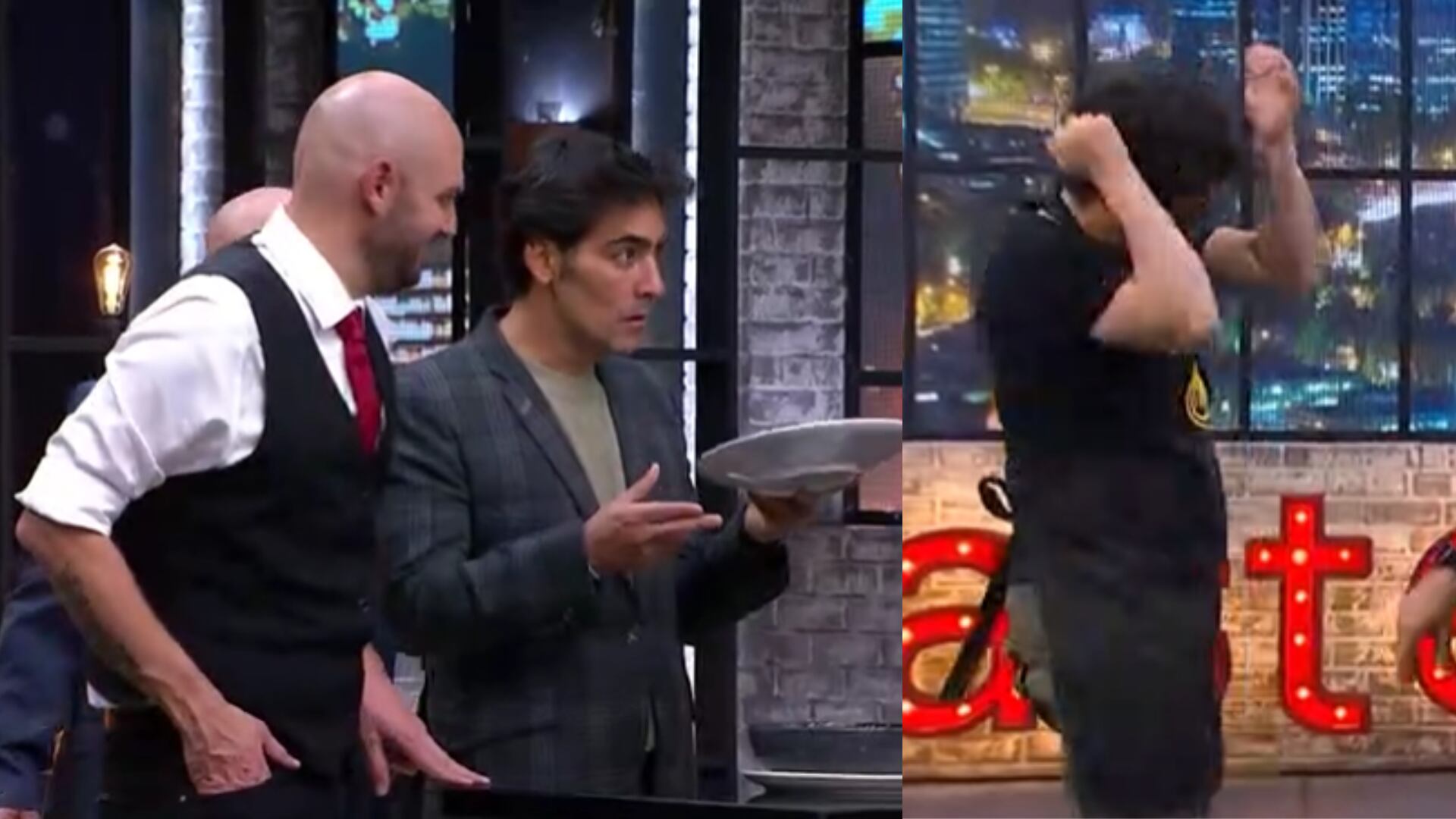 Carpentier rompió plato en cap 80 de MasterChef Celebrity Colombia