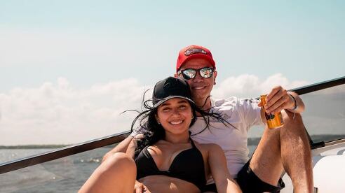 Jhonny Rivera y Jenny López