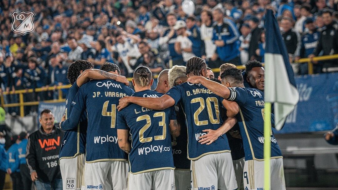 Falcao tomó la vocería para agradecer a los hinchas de Millos que hicieron banderazo en velitas