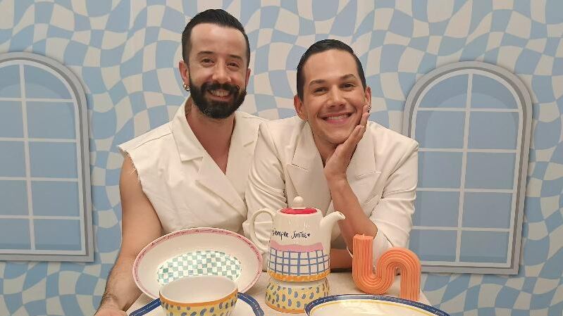 Jose y Cami colaboración con Corona