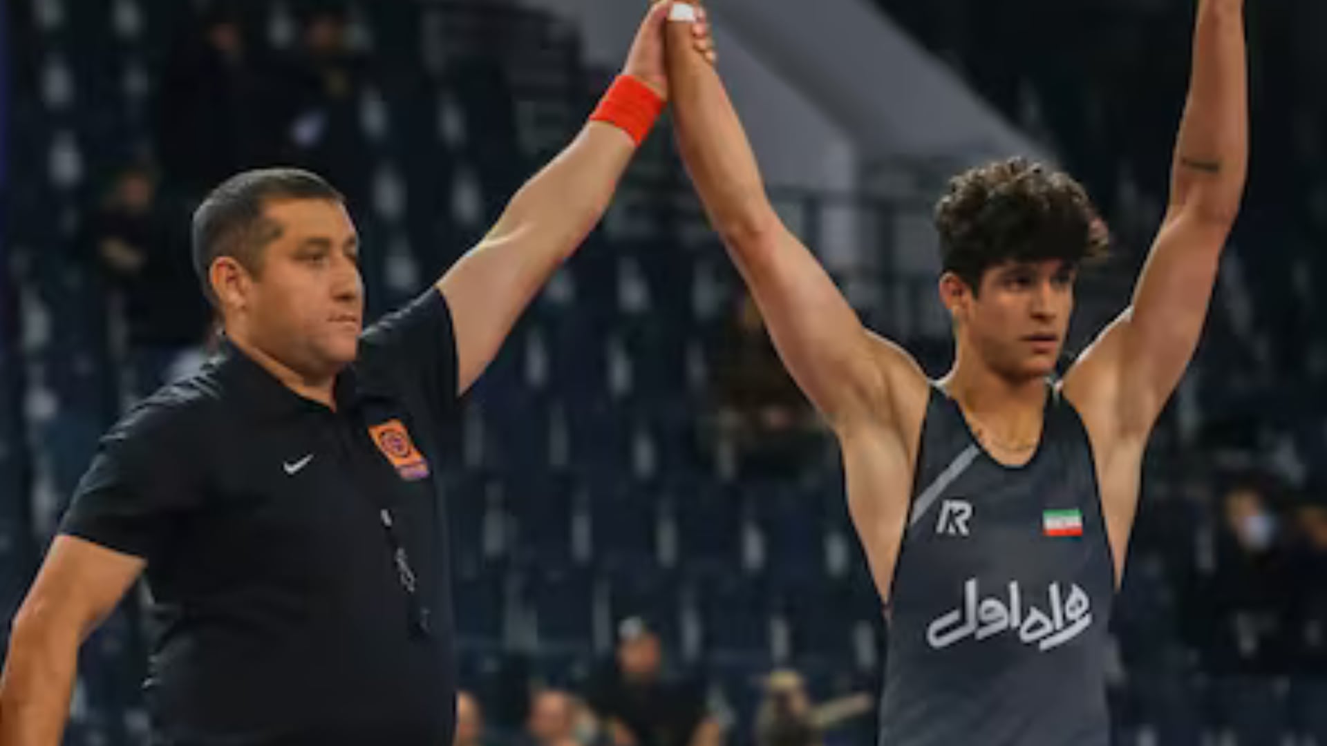 Saleh Mohammadi - Foto: Redes sociales del deportista tomada el 20 de marzo del 2026