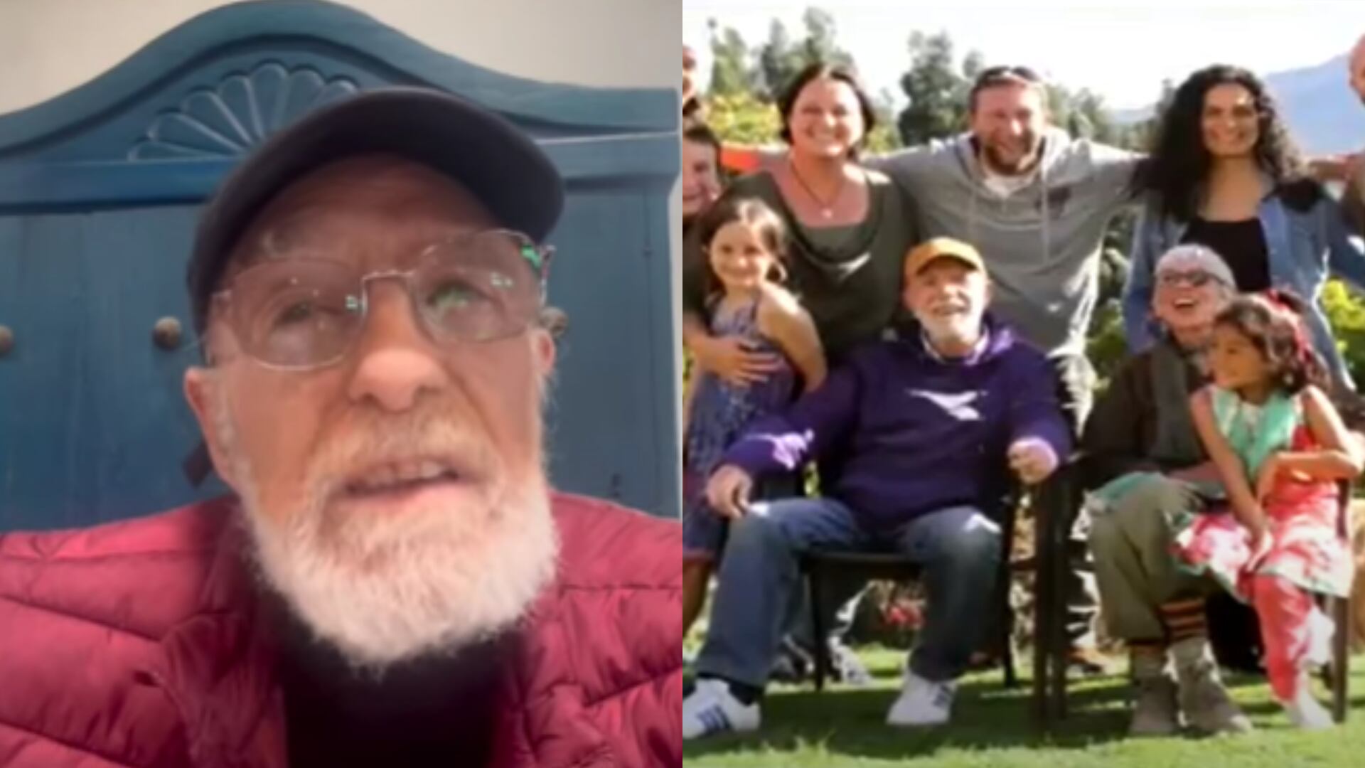 Kepa Amuschategui y su familia