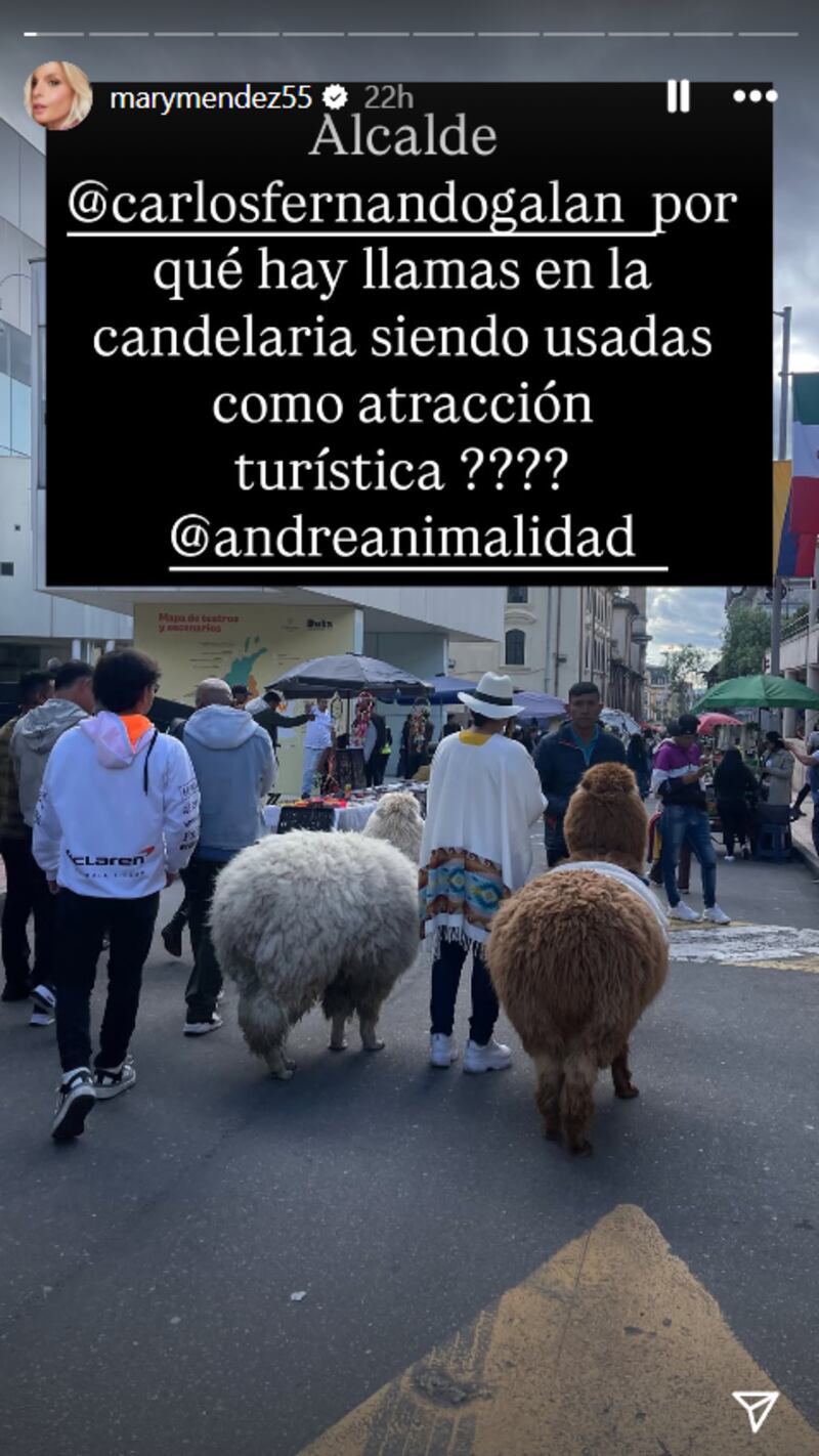 Mary Méndez de La Red Caracol regañó al Alcalde Galán de Bogotá