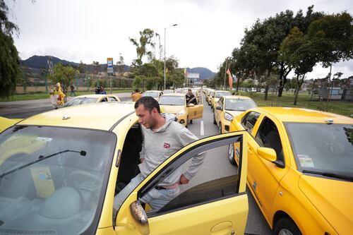 ¿Dónde serán las protestas por el paro de taxistas en Bogotá este martes 14 de mayo?