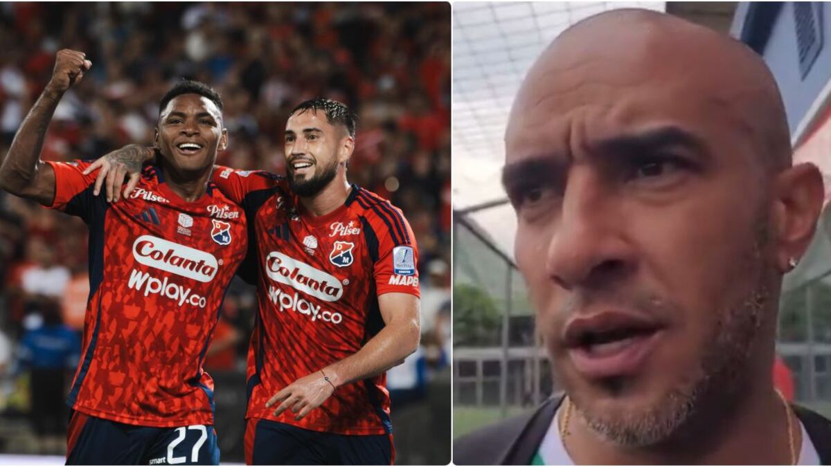 DIM: Roberto Carlos Cortés se despachó contra los jugadores del Medellín por falta de jerarquía