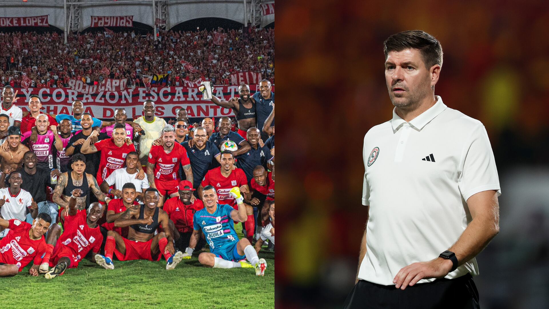 América y Gerrard - Fotos: Redes sociales del equipo y Getty
