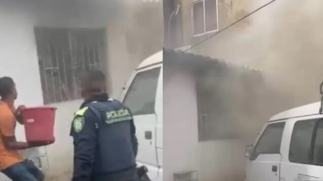 Foto de joven robó e incendió vivienda.