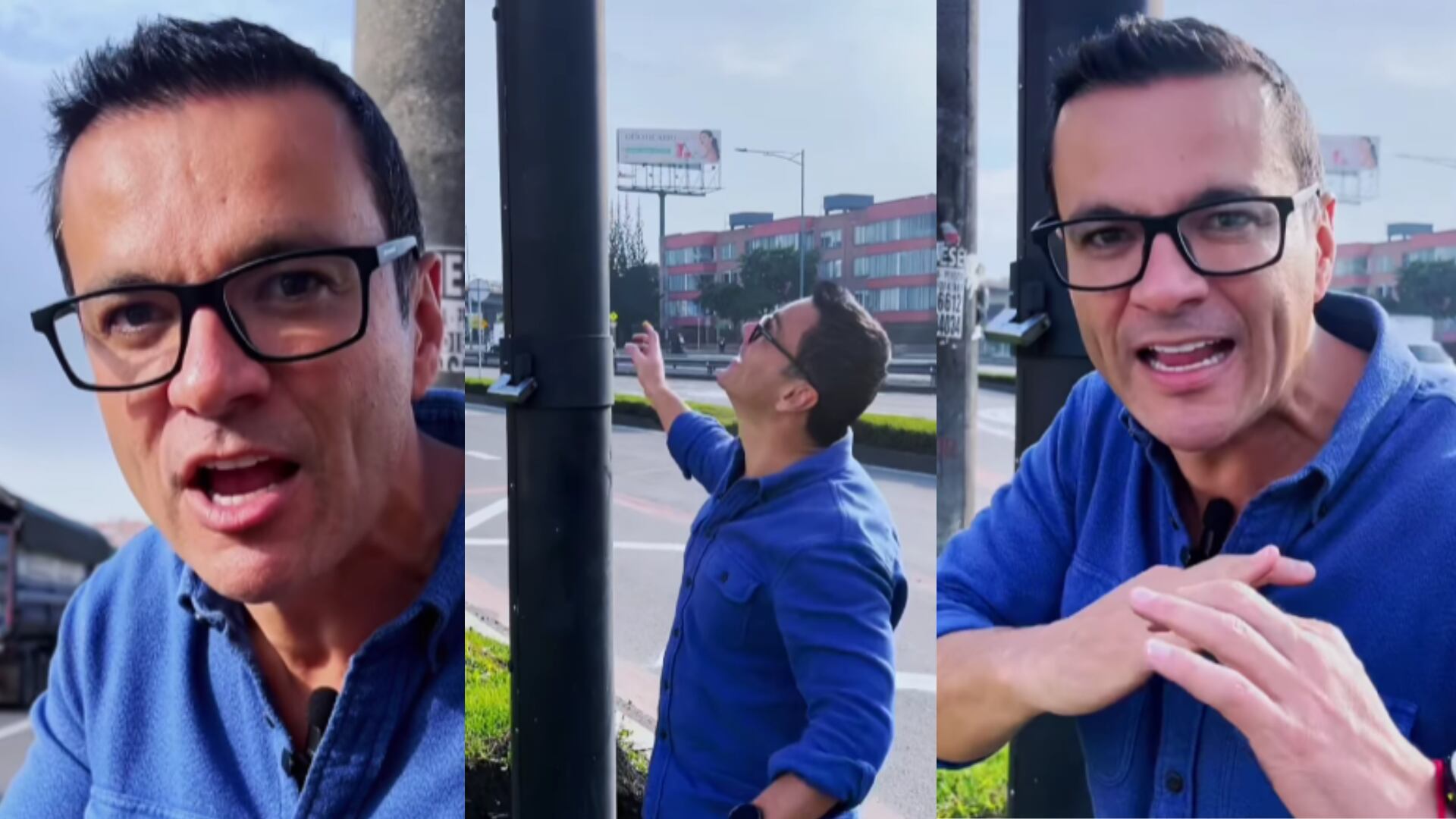 “Injusticia”: Juan Diego Alvira se emberracó por las cámaras de fotomultas en Bogotá; ¿qué dijo?