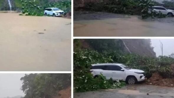 Este es uno de los primeros videos que se conocen de la tragedia.