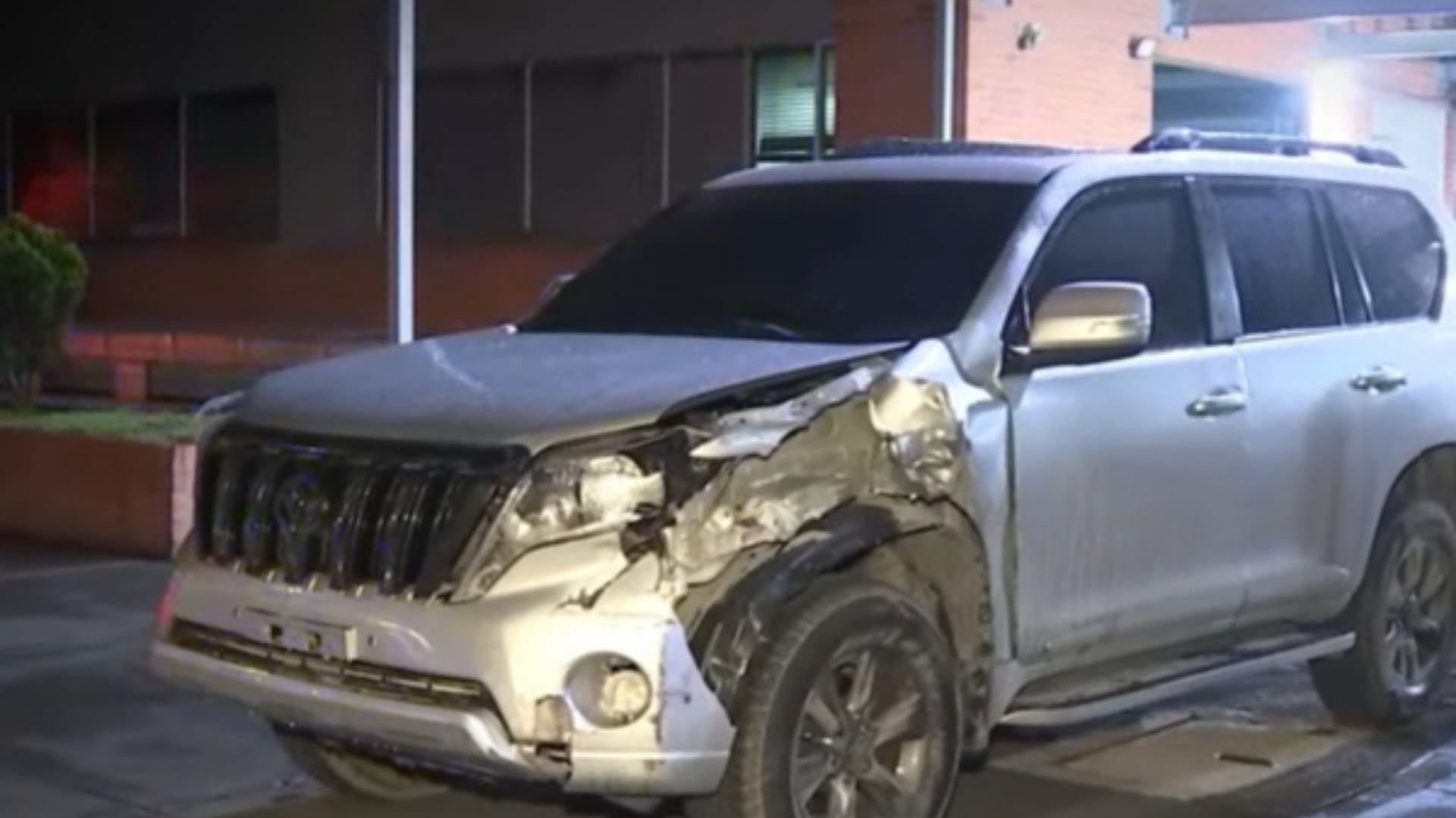 Vehículo involucrado en el robo.