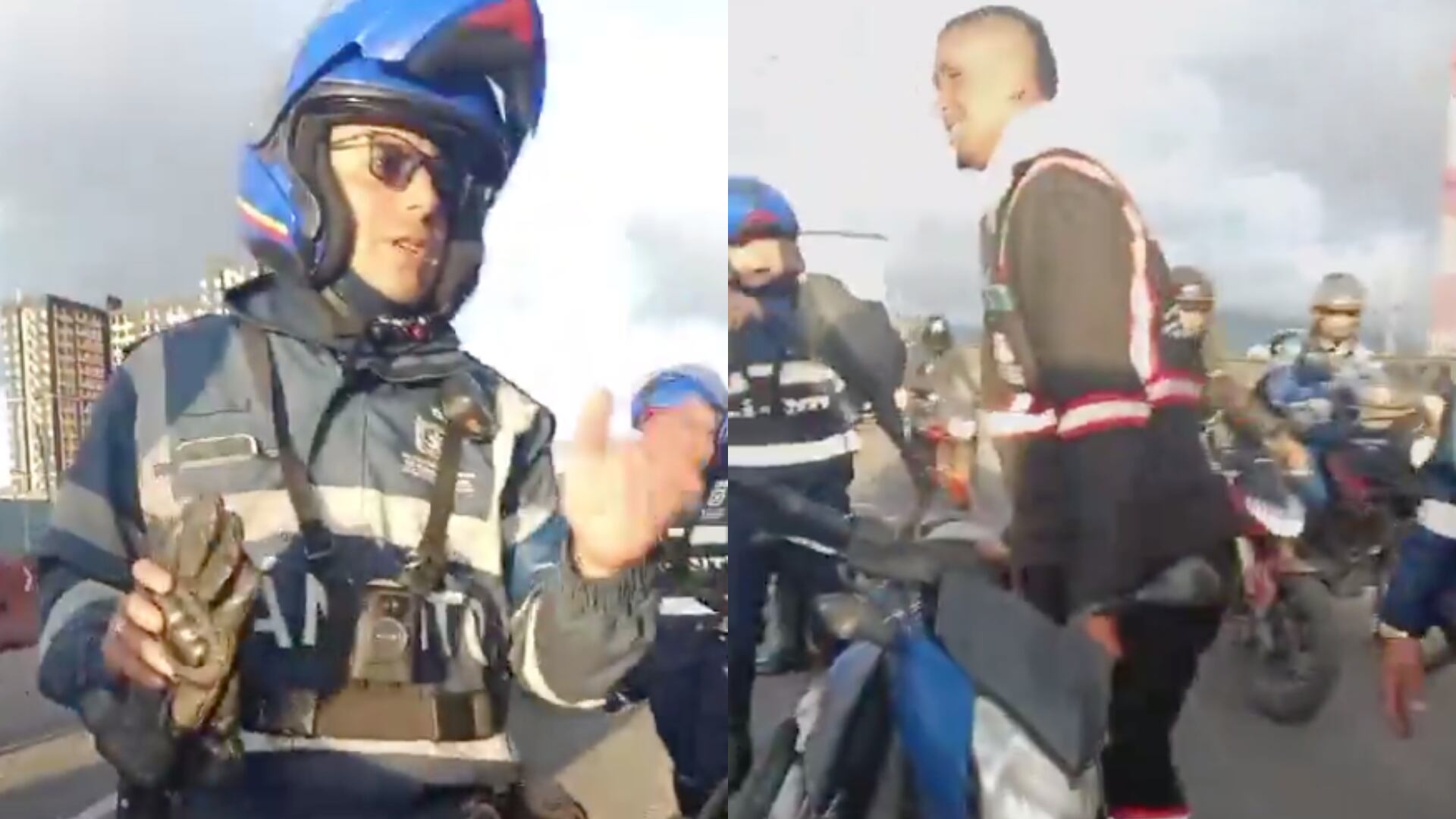 ¿Mal procedimiento o accionar indebido? Con este vídeo dejarían en evidencia una presunta red de corrupción en procedimientos de inmovilización a motos en Bogotá