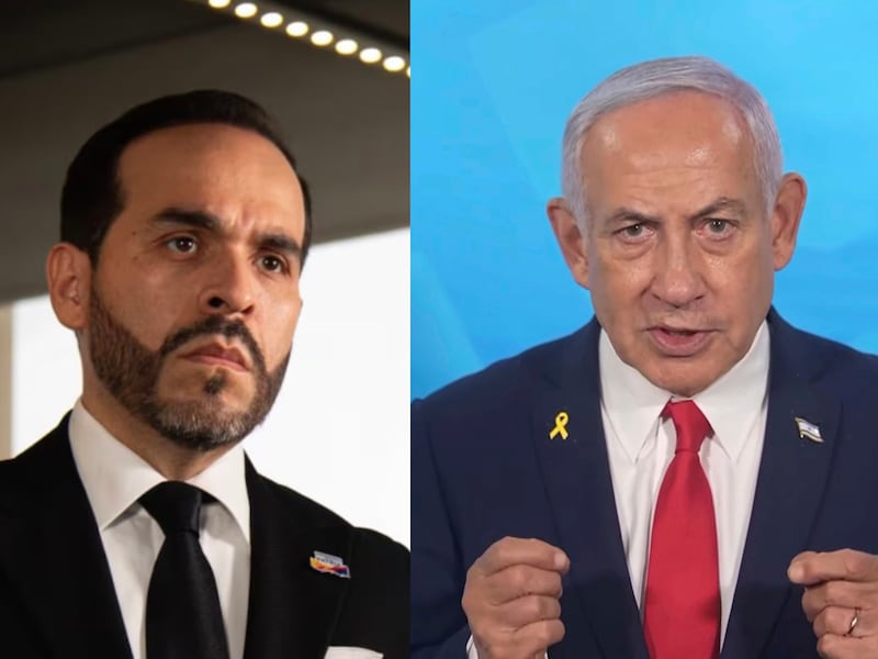 “Los amigos de Israel siguen ganando”: Benjamin Netanyahu felicita a Abelardo De La Espriella por victoria en el preconteo