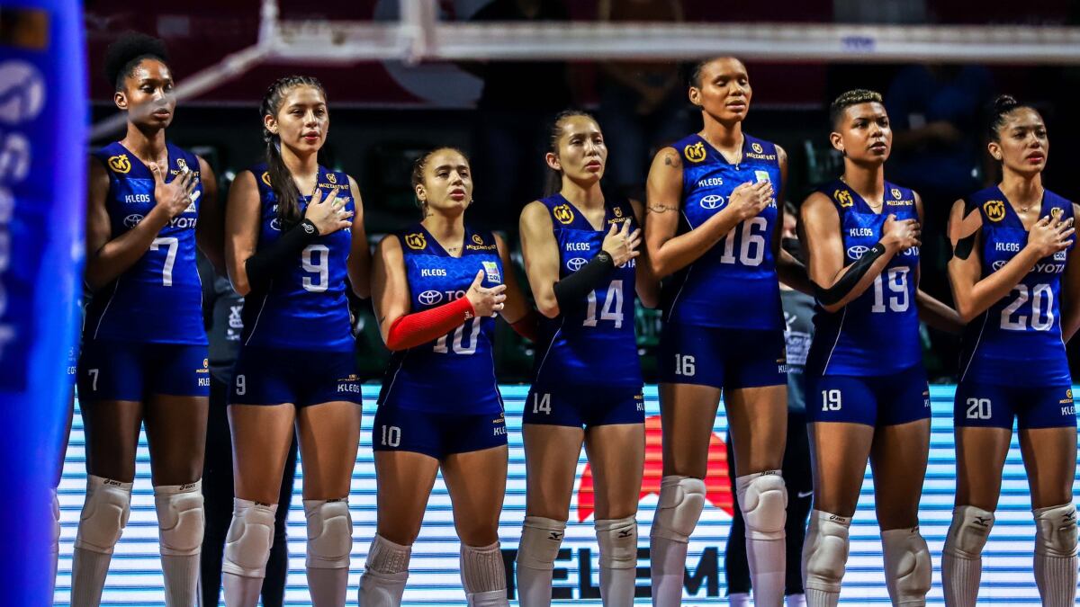 Colombia venció al campeón olímpico de voleibol y es finalista panamericano