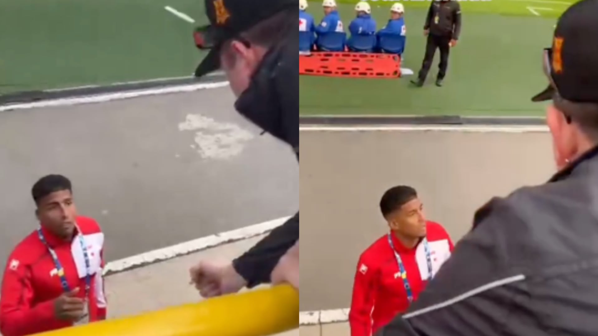 Hincha de Santa Fe tuvo un cara a cara con Harold Santiago Mosquera para decirle todo lo que pensaba