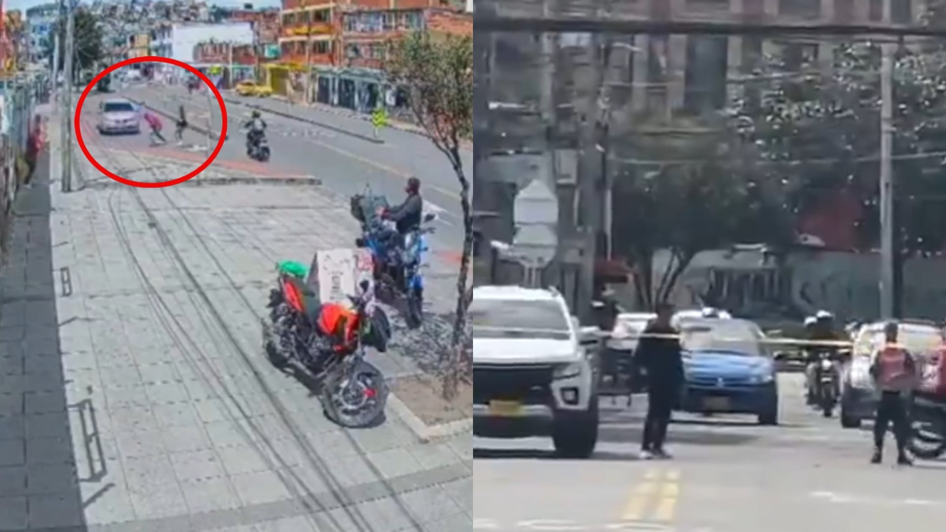 Video del asesinato de la directora de la Policía de Tránsito.