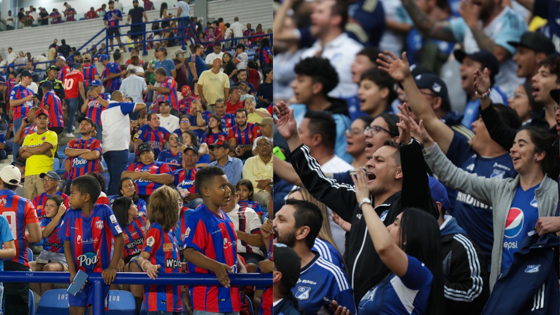 Millonarios y Unión Magdalena - Fotos: Redes sociales