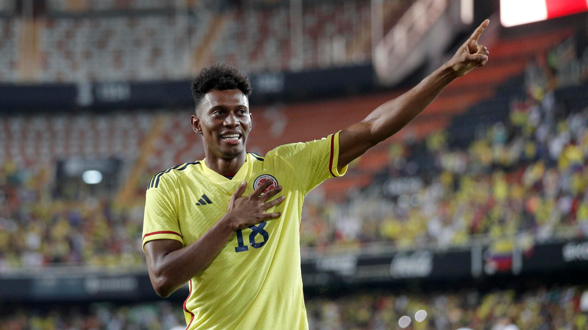 Colombia encontró en el debutante Mateo Cassierra a su salvador ante Irak