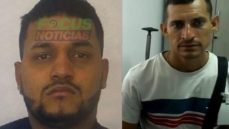 Fotos de alias 'El Costeño' y 'El Hermano' implicados en atentado contra Miguel Uribe.