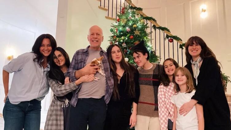 Bruce Willis y familia