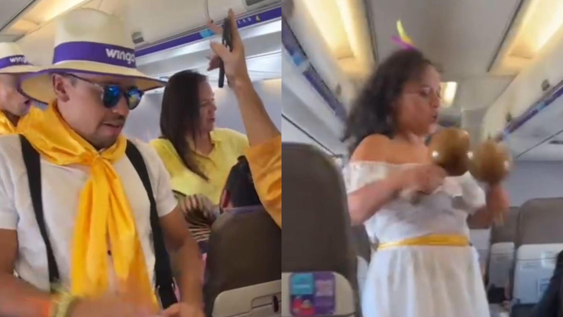 Con ron y baile: así recibieron a los pasajeros de vuelo con destino hacia Barranquilla