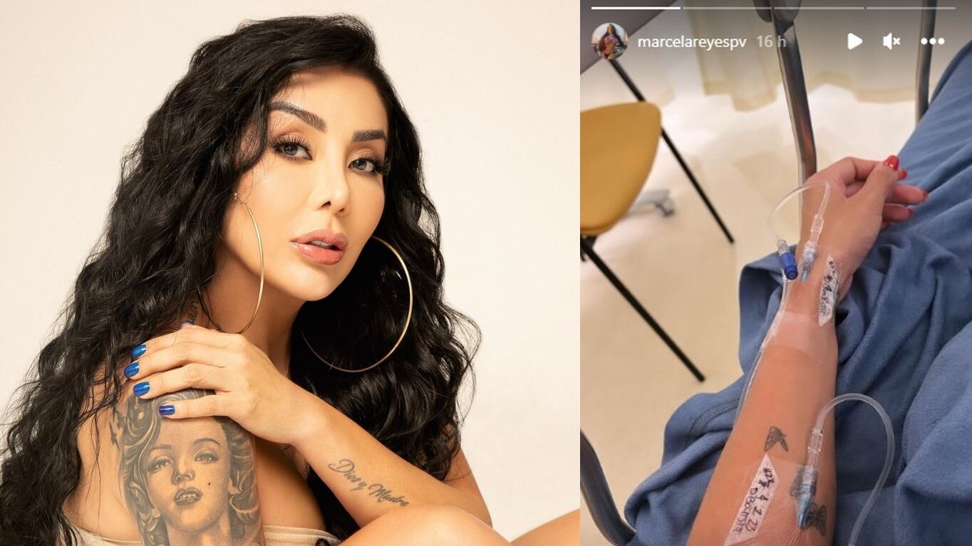La DJ Marcela Reyes contó desde la sala de espera lo que le ocurrió y de cómo no aguantaba el dolor.