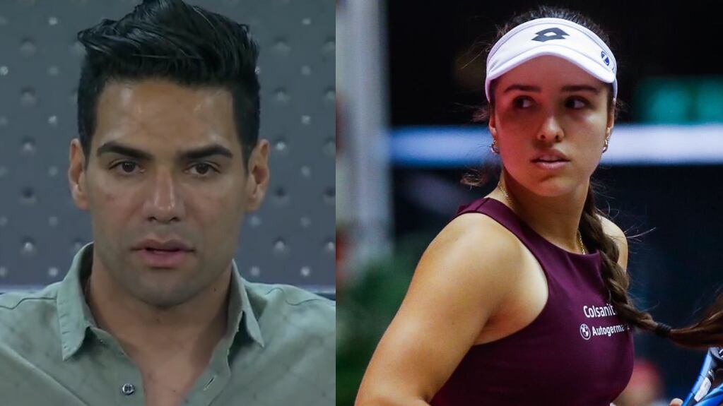 Radamel Falcao y María Camila Osorio