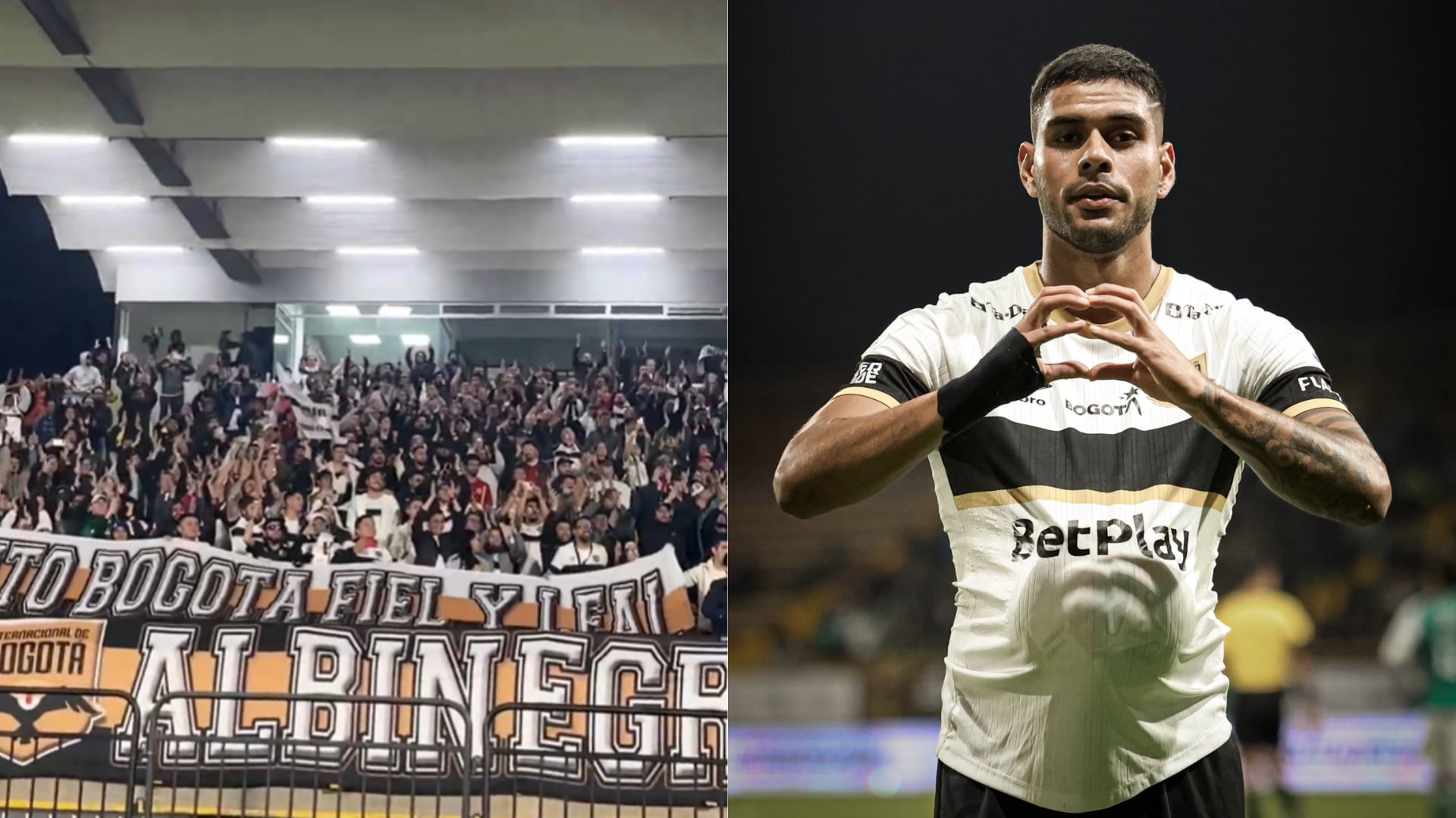 Internacional de Bogotá - Fotos: Captura de pantalla de la Dimayor e imagen de redes del club tomadas el 12 de febrero del 2026