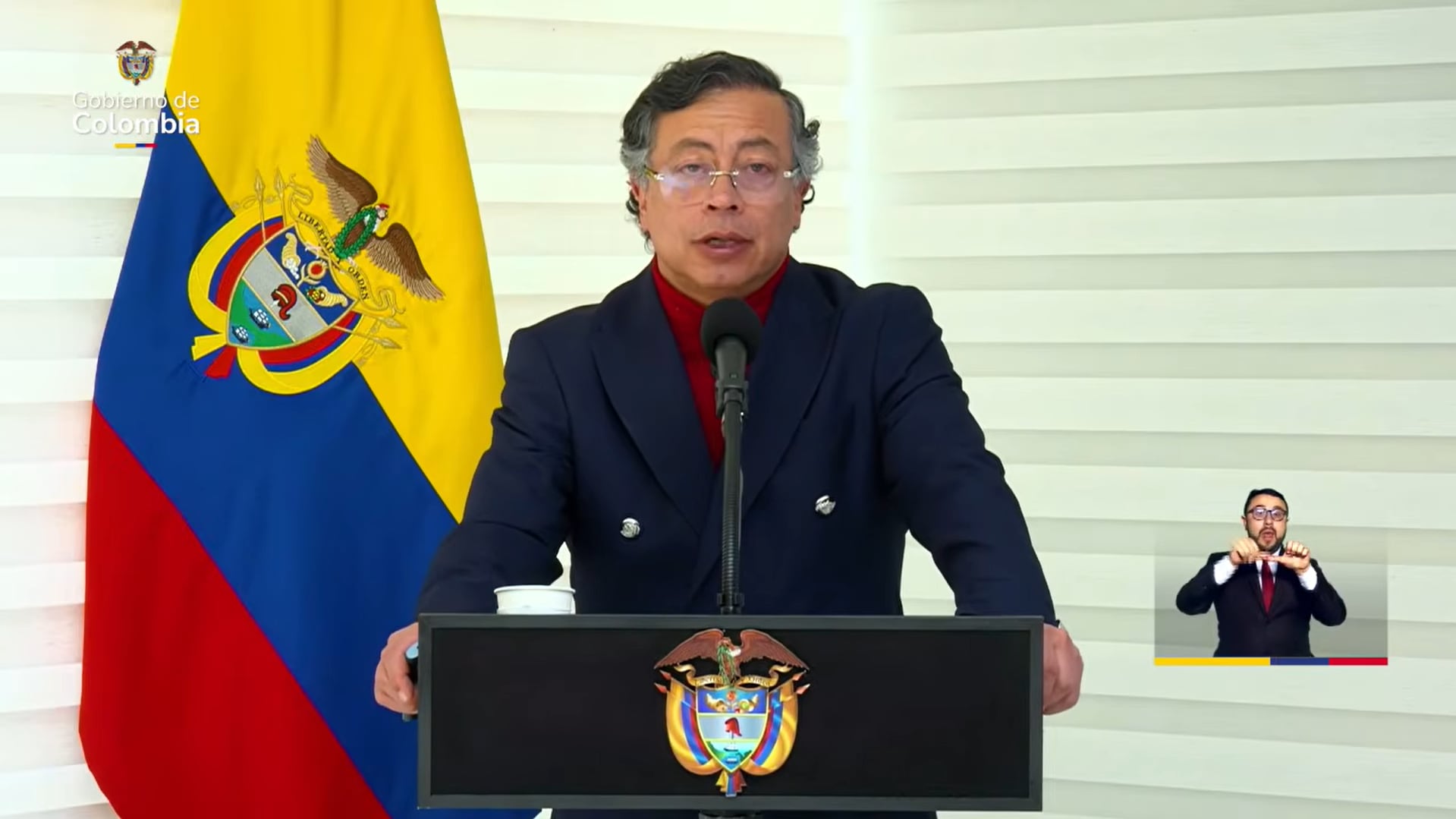 Alocución de Gustavo Petro.