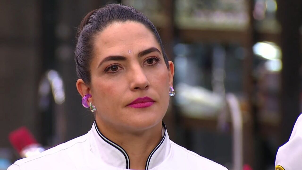 La actriz Carolina Cuervo se refirió al error que cometió en su plato y dijo que esperaba al menos un empate y perder de esa manera.