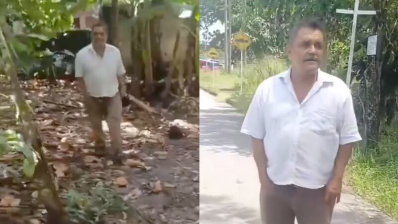 Aberrante: mujer expone en video a presunto violador que intentaba abusar a una menor en el Meta