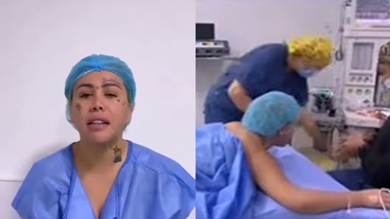 Con una confesión horas antes de entrar a la cirugía de sus prótesis es como Yina Calderón contó todo lo que haría.