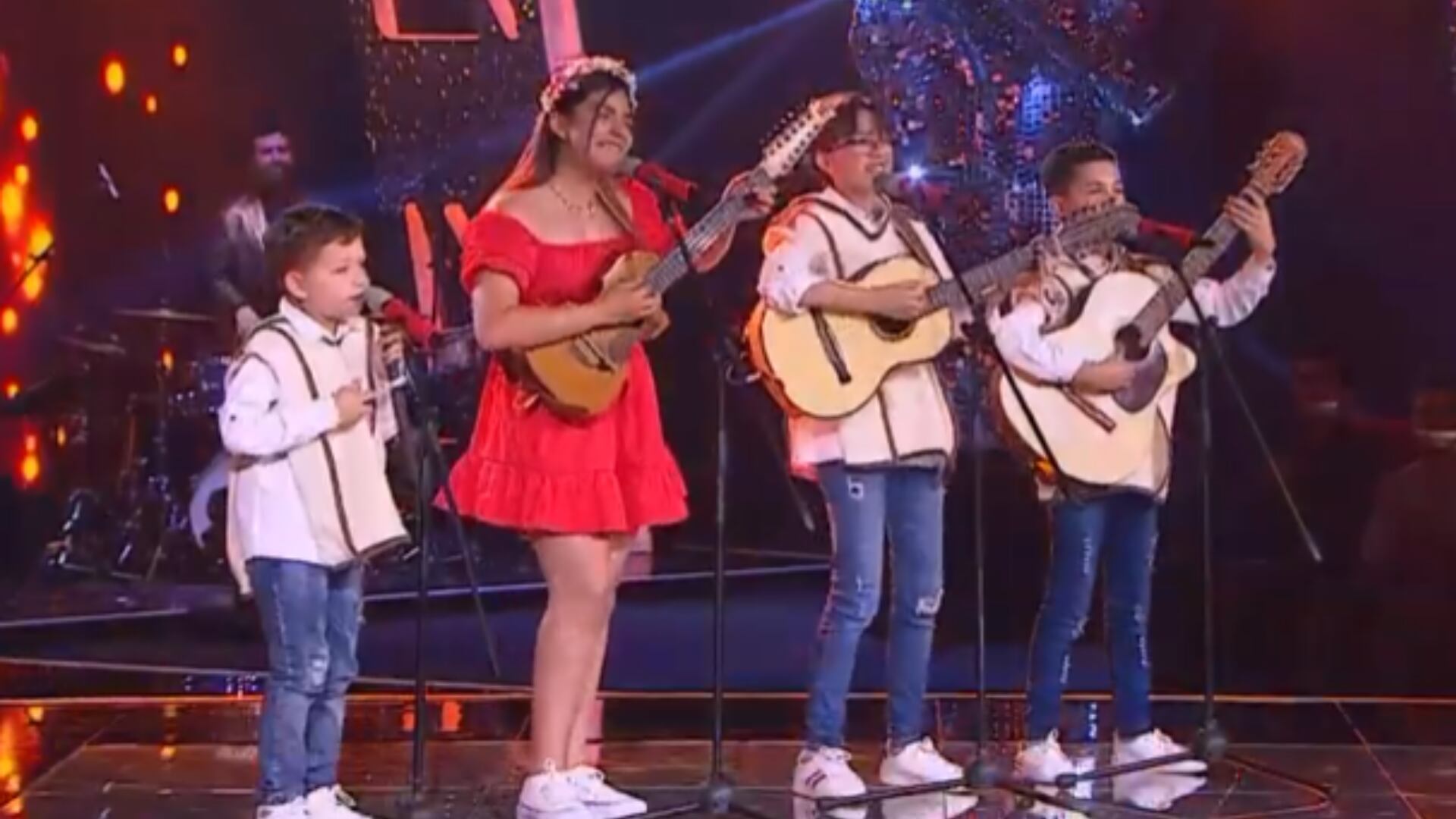 Grupo infantil de carranga puso a aletear de emoción a los fans de ‘La Voz Kids’
