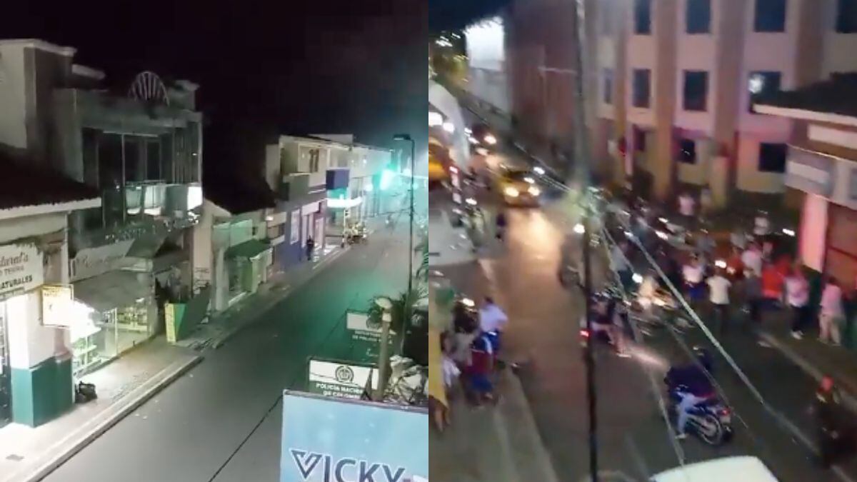 Unos explosivos detonaron en el centro de Tuluá, cerca a los juzgados