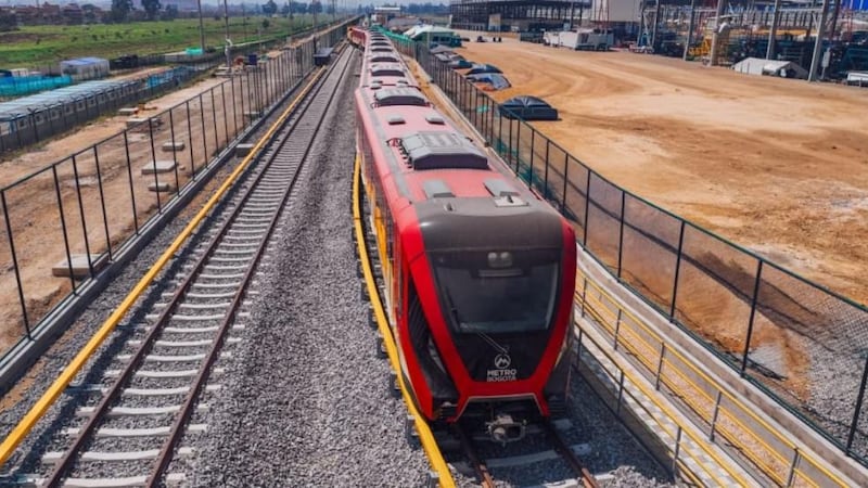 El Metro de Bogotá inicia sus primeras pruebas dinámicas: Así fue el primer recorrido del tren