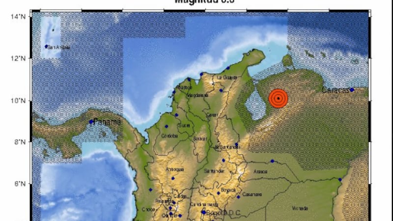 Lo último: reportan intenso temblor en Venezuela que se sintió en Colombia