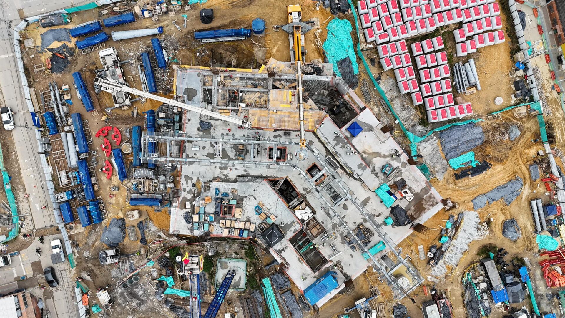 El TransMiCable de San Cristóbal superó la barrera del 74% de construcción y está cada vez más cerca de ponerse en funcionamiento