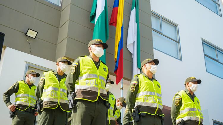 Estación de Policía de Sincelejo.
