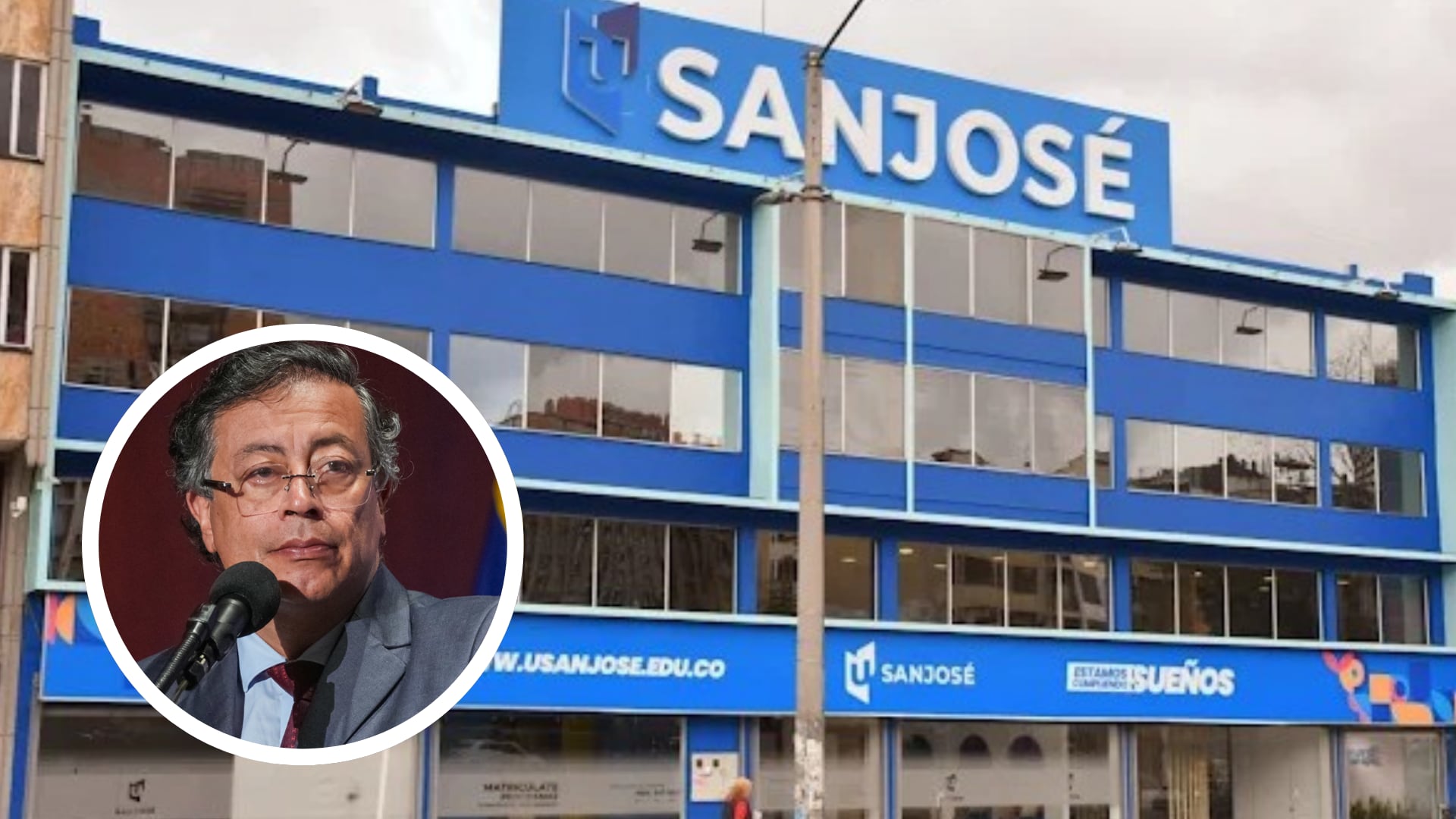 Presidente Gustavo Petro y Fundación San José.