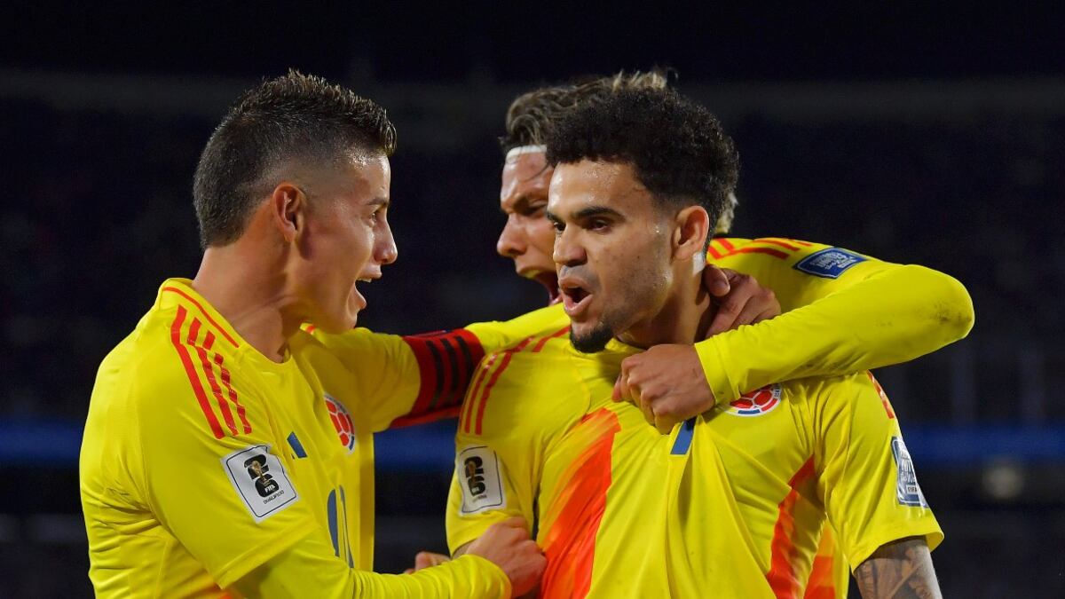 El gesto con el que James Rodríguez le cedió el trono de la Selección Colombia a Luis Díaz