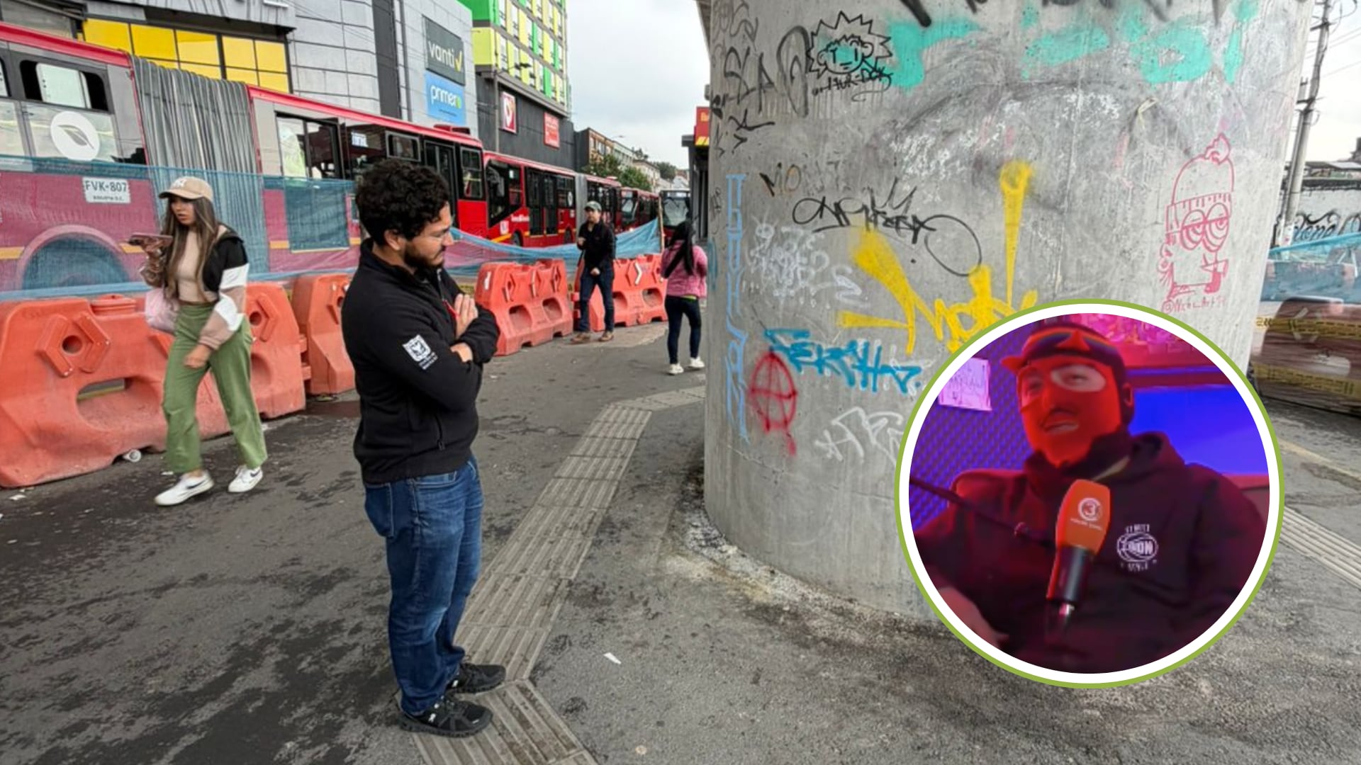 Alerta máxima en Bogotá: Denuncian plan organizado para vandalizar las columnas del Metro, TransMilenio y el Tren de la Sabana