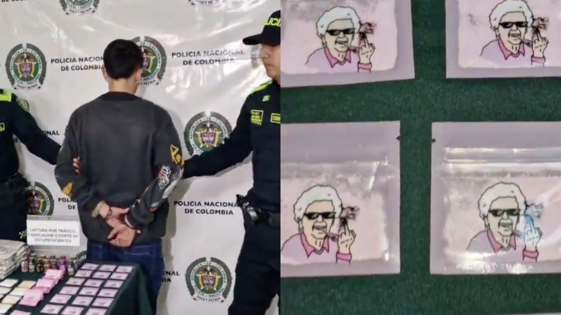 La Policía Metropolitana de Bogotá confirmó la captura del señalado "Zar del popper y tusi".