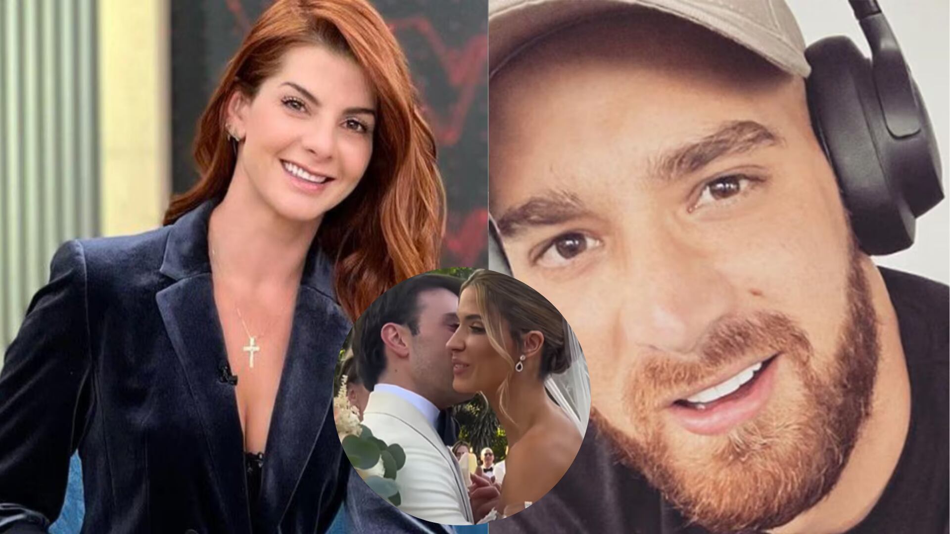 Carolina Cruz de Día a Día quedó provocada por la boda de Gabriela Tafur y Esteban Santos; así lo demostró