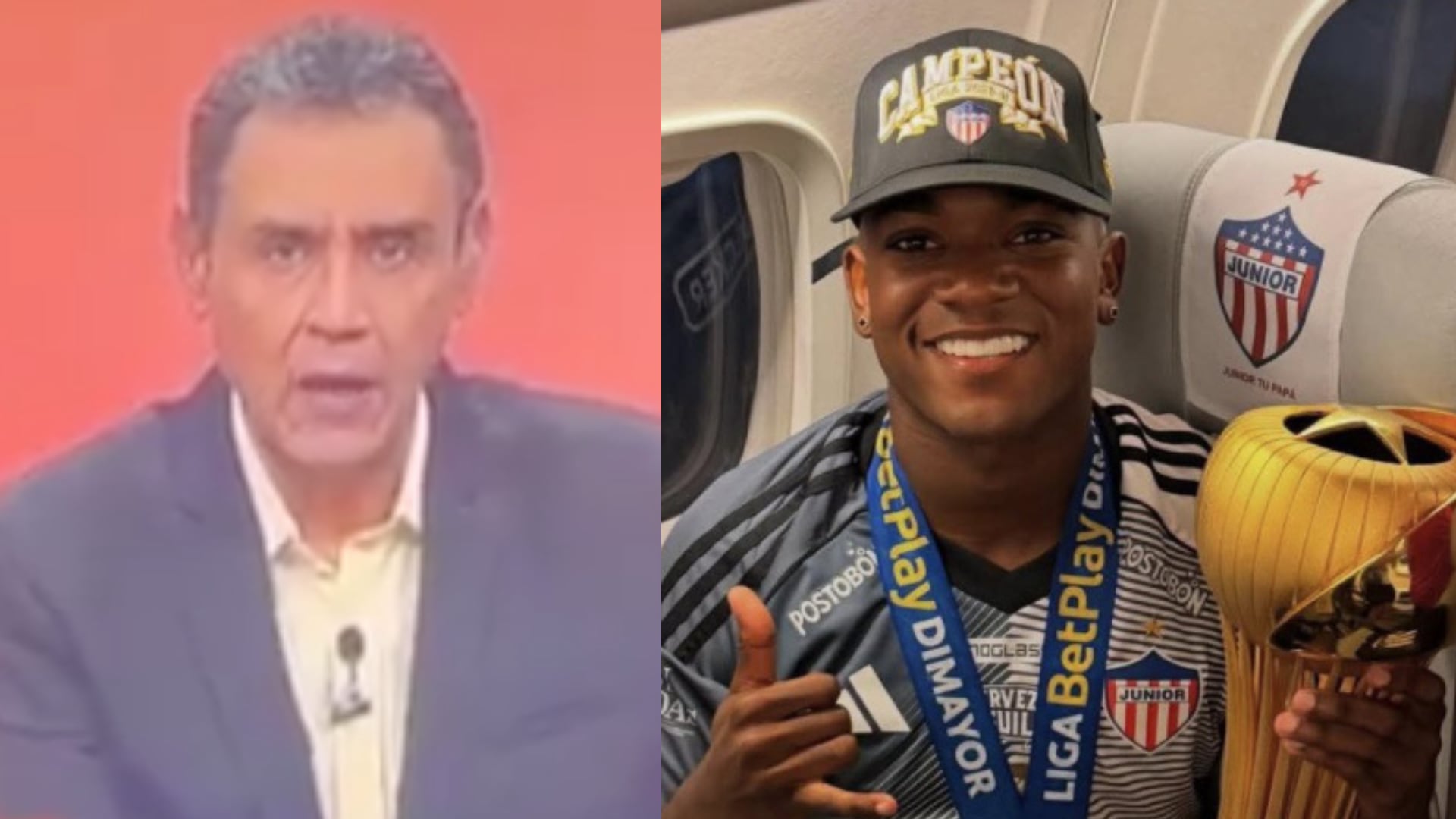 ¿Mascan qué? Pacho Vélez de ESPN tuvo jocoso desliz tras partido del Junior