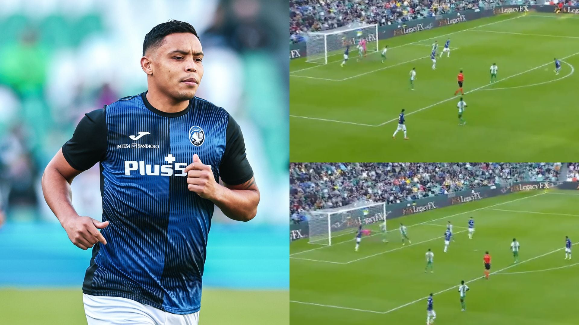 Golazo de Luis Muriel en el Real Betis-Atalanta.